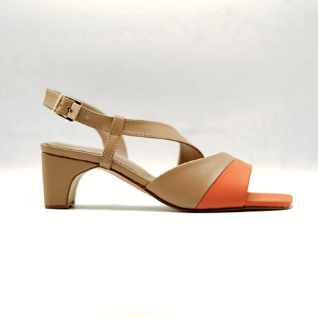 ANM Double-Shade Sandals (Maroon)