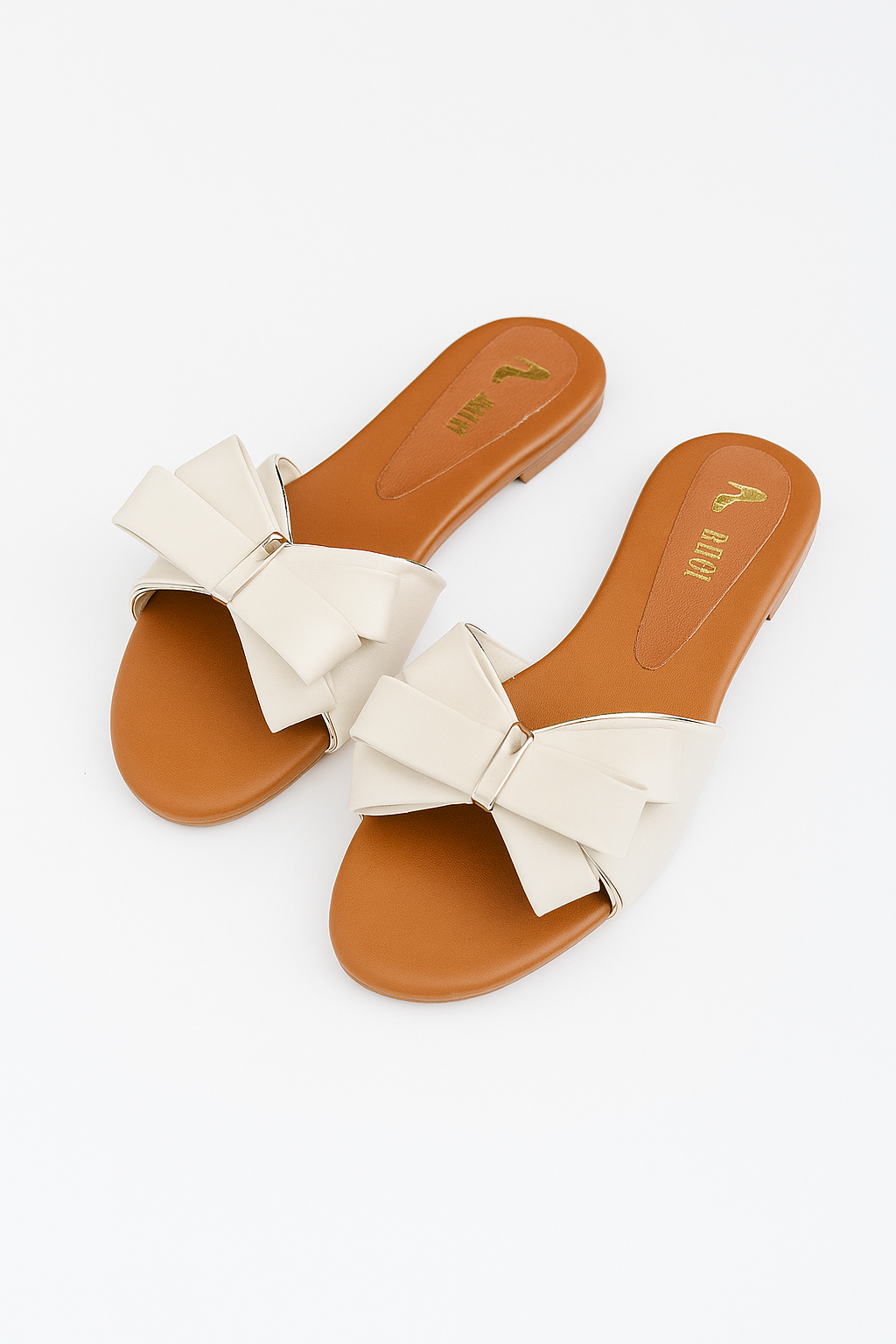 Bow Tie Slippers for Girls