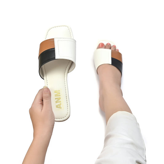 Checker Flats (white)