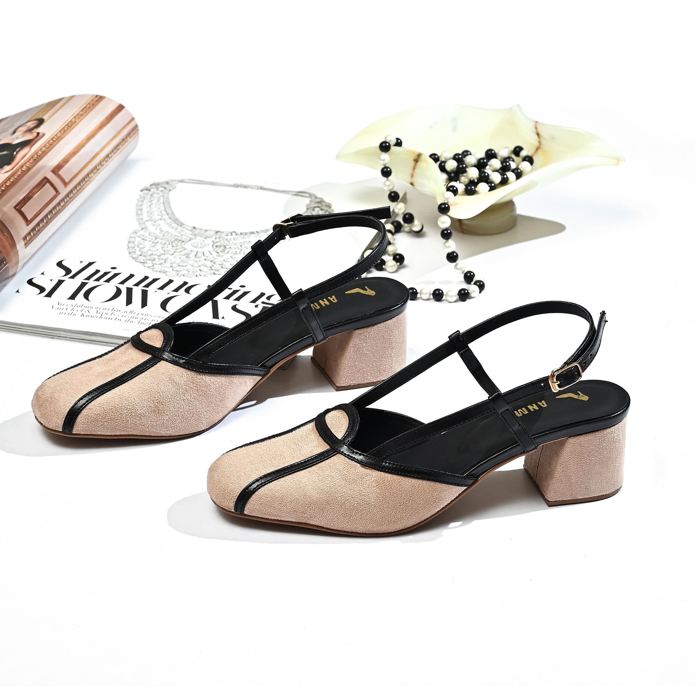 ANM Dress Heels (Fawn)