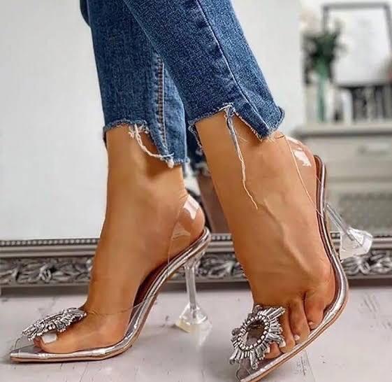 Cinderella Heel (silver)