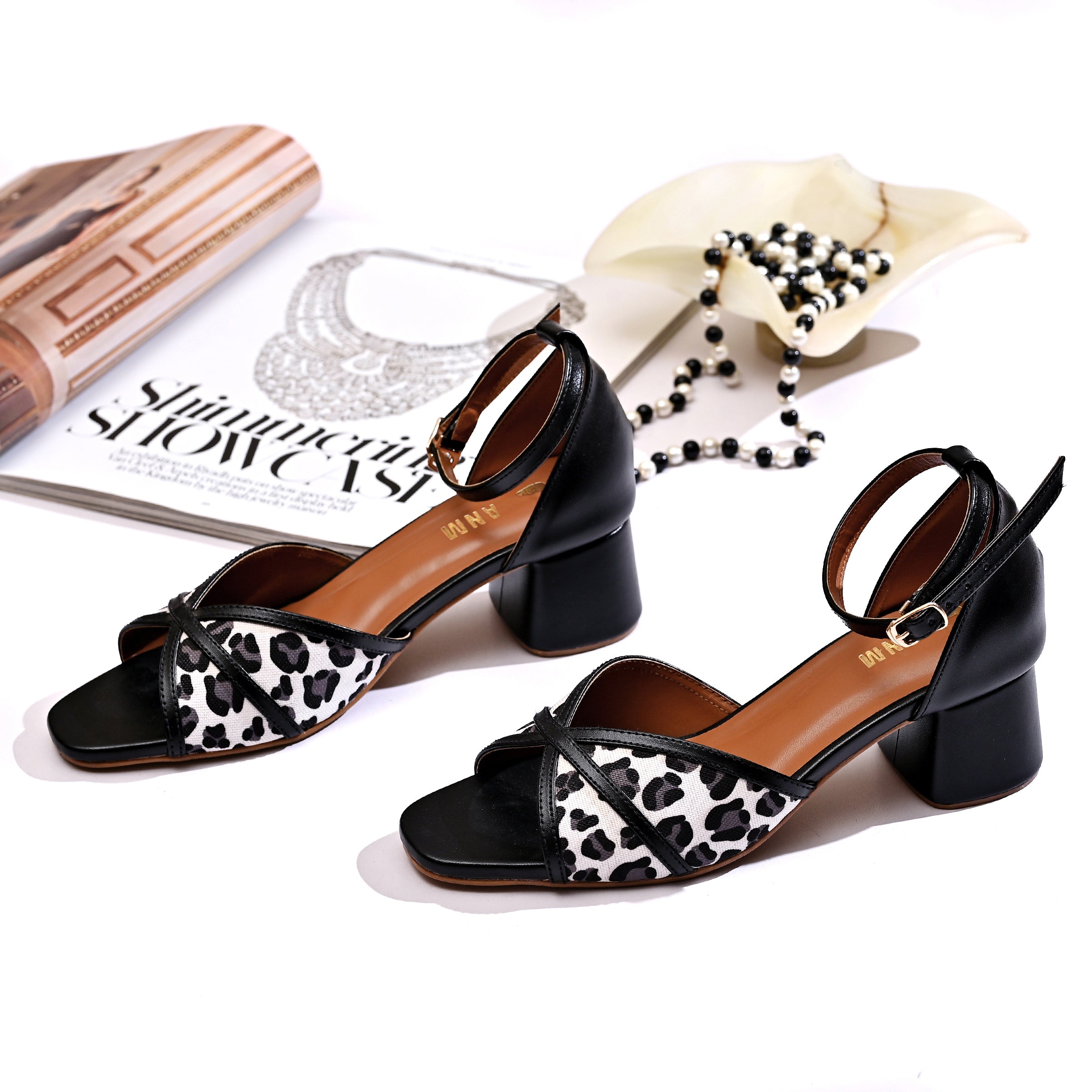 Cheetah Print Sandals