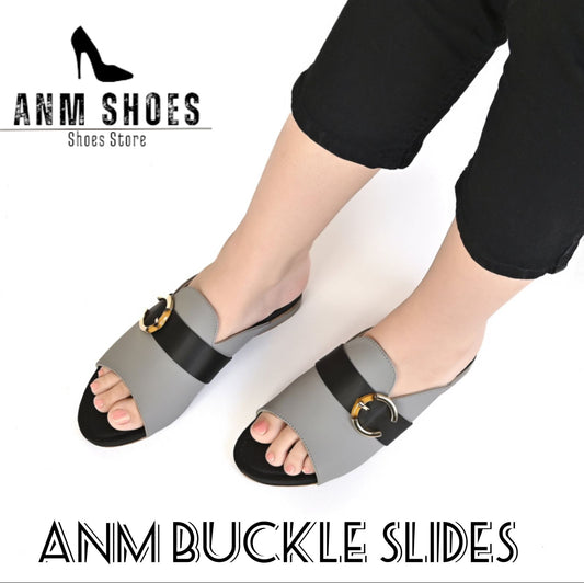 ANM Buckle Slides (Black)