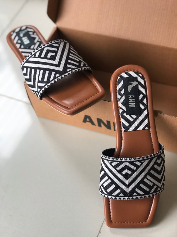 Zebra-Print slides