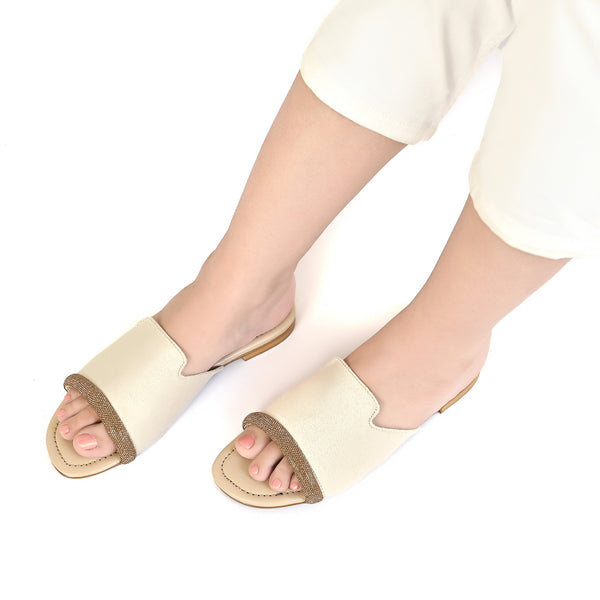 ANM Velvety Slides (Fawn)