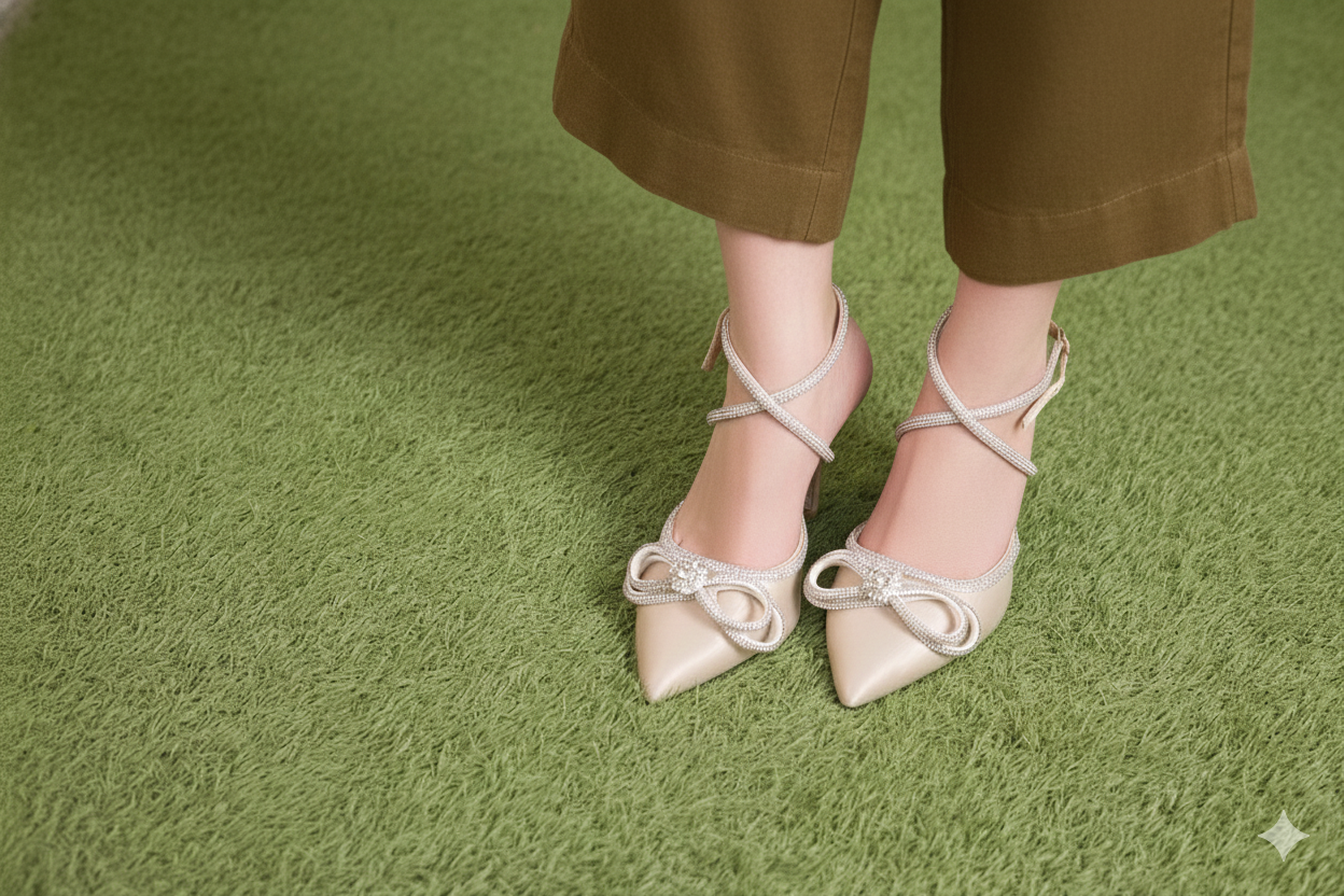 Stylish Celestia Strappy High Heels for Girls